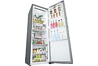 Frigorífico una puerta LG GLM71MBCSF, No Frost, DoorCooling+™, ThinQ™, 386 L, Inox