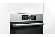 Horno Bosch HRG6769S6, Multifunción Integrable, Pirolítico, 71 L, Inox, Clase A
