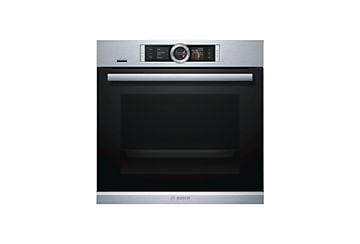Horno Bosch HRG6769S6, Multifunción Integrable, Pirolítico, 71 L, Inox, Clase A