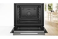 Horno Bosch Serie 8 HBG7741B1, 71 L, Pirolítico, A+, AirFry, Pantalla táctil TFT, Negro