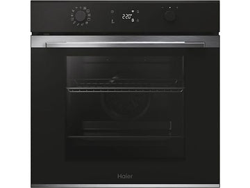 Horno Haier ID Series 2 H6 ID2P5B3YTX, Multifunción Integrable, 78 L, Pirolítico + Vapor, Negro