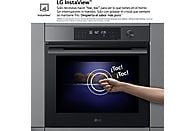 Horno integrable LG WS7D7631WB, 76 L, Pirolítico, Multifunción, Acero negro mate