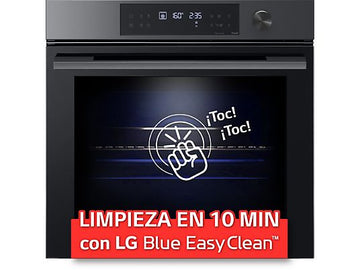Horno integrable LG WS7D7631WB, 76 L, Pirolítico, Multifunción, Acero negro mate