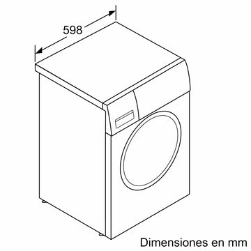 Lavadora Balay 3TS3107BD, 10 kg, 1400 rpm, con Autodosificador, Blanco