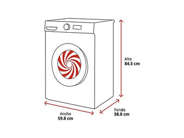 Lavadora Bosch Serie 2 (WGE03200ES), 8 kg, 1200 rpm, Clase A, Blanco