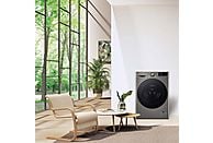Lavadora LG F2WR5S09A0W de 8 kg, Fondo Súper Reducido, Clase A, Blanco