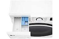 Lavadora LG F2WR5S09A0W de 9 kg, Fondo Súper Reducido, Clase A, Blanco