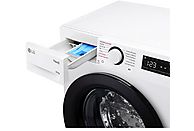 Lavadora LG F2WR5S09A0W de 8 kg, Fondo Súper Reducido, Clase A, Blanco