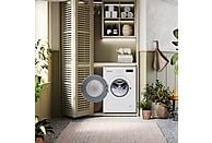 Lavadora LG F4X1008NWH, 8 kg, 1400 rpm, Clase A, Blanco Marfil