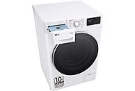 Lavadora LG Serie 550 (F4WR5510A0W), 10 kg, Clase A/A, Autodosificación, Blanco