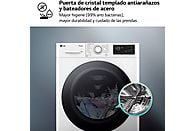 Lavadora LG Serie 550 (F4WR5510A0W), 10 kg, Clase A/A, Autodosificación, Blanco