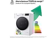 Lavadora LG Serie 550 (F4WR5510A0W), 10 kg, Clase A/A, Autodosificación, Blanco