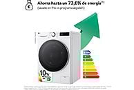 Lavadora LG Serie 600 (F4WR6010A0W), 10 kg, Clase A/A, Blanco