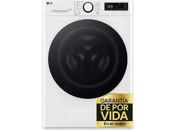 Lavadora LG Serie 600 (F4WR6010A0W), 10 kg, Clase A/A, Blanco
