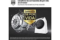 Lavadora LG Serie 600 (F4WR6010A0W), 10 kg, Clase A/A, Blanco