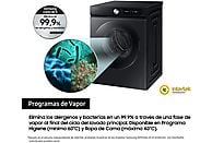 Lavadora Samsung Bespoke AI™ (WW11DB7B94GBU3), 11 kg, Clase A, Negra