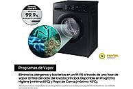Lavadora Samsung WW90CGC04DABEC, 9 kg, 1400 rpm, Clase A, Negro