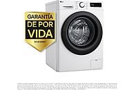 Lavadora LG F4WR5009A6W, 9 kg, Clase A/A, Blanco