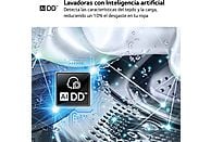 Lavadora LG Serie 700 (F4WR7010AGS), 10 kg, Clase A/A, Inox Antihuellas