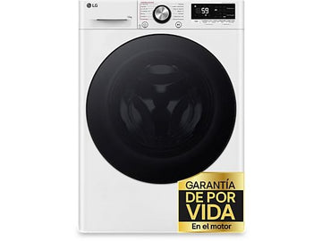 Lavadora LG Serie 700 (F4WR7010AGW), 10 kg, Clase A/A, Blanco