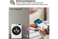 Lavadora LG F4WR5009A6W, 9 kg, Clase A/A, Blanco