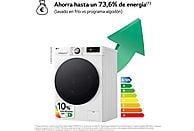 Lavadora LG Serie 700 (F4WR7010AGW), 10 kg, Clase A/A, Blanco