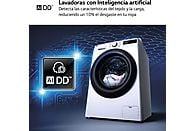 Lavadora LG F4WR5009A6W, 9 kg, Clase A/A, Blanco