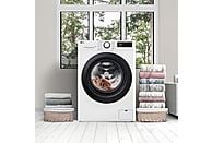 Lavadora LG F4WR5009A6W, 9 kg, Clase A/A, Blanco