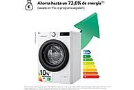 Lavadora LG F4WR5009A6W, 9 kg, Clase A/A, Blanco