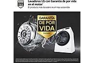 Lavadora LG F4WR5009A6W, 9 kg, Clase A/A, Blanco