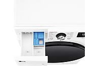 Lavadora LG Serie 700 (F4WR7010AGW), 10 kg, Clase A/A, Blanco