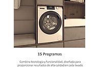 Lavadora Haier I-Pro Series 1 (HW80-BP14929A-S), 8 kg, Clase A, Blanco