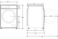 Lavadora ok. OWM 7123 A INV, 7 kg, 1400 rpm, Clase A, Blanco