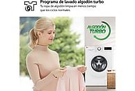 Lavadora secadora LG Serie 500 (F4DR5009A3W), 9/6 kg, Clase A (Lavado), Blanco