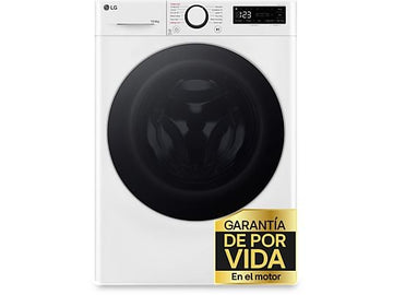 Lavadora secadora LG F4DR6010A1W, 10/6 kg, Clase A/A (Lavado/Centrifugado), Blanco