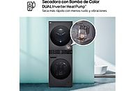 Torre de lavado LG WashTower™ (WT1210BBF), 12/10 kg, Inox Grafito