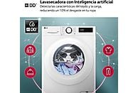 Lavadora secadora LG Serie 500 (F4DR5009A3W), 9/6 kg, Clase A (Lavado), Blanco