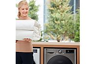 Lavadora secadora LG F4DR7011AGS, 11/6 kg, Clase A/A (Lavado/Centrifugado), Inox Antihuellas