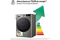 Lavadora secadora LG F4DR7011AGS, 11/6 kg, Clase A/A (Lavado/Centrifugado), Inox Antihuellas