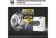 Lavadora secadora LG W4X1085NWH, 8/5 kg, Clase A (Lavado), Blanco Marfil