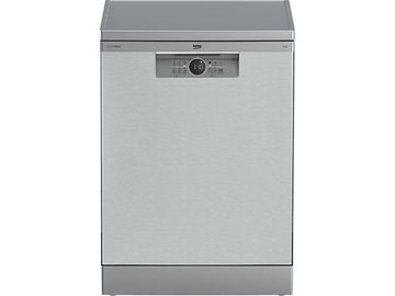Lavavajillas Beko BDFN26640XC, 16 servicios, 6 programas, Clase C, Inox