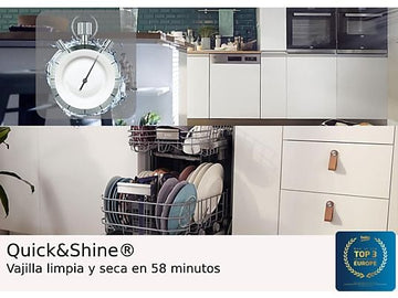 Lavavajillas Beko BDFN26640XC, 16 servicios, 6 programas, Clase C, Inox