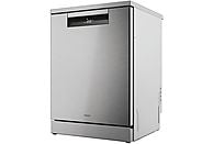 Lavavajillas Haier I-Pro Shine Series 3 XF 5C4M1X, 15 servicios, 10 programas, 60 cm, Motor Inverter, Wi-Fi, Gris