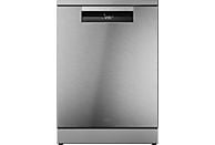Lavavajillas Haier I-Pro Shine Series 3 XF 5C4M1X, 15 servicios, 10 programas, 60 cm, Motor Inverter, Wi-Fi, Gris