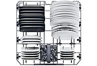 Lavavajillas Haier I-Pro Shine Series 3 XF 5C4M1X, 15 servicios, 10 programas, 60 cm, Motor Inverter, Wi-Fi, Gris