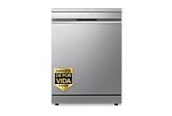 Lavavajillas LG DF587HVS – 10 servicios, 10 programas, 60 cm, Lavado a vapor, Acero antihuellas, Clase A