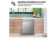 Lavavajillas LG DF587HVS – 10 servicios, 10 programas, 60 cm, Lavado a vapor, Acero antihuellas, Clase A