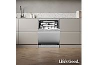 Lavavajillas LG DF587HVS – 10 servicios, 10 programas, 60 cm, Lavado a vapor, Acero antihuellas, Clase A