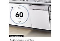Lavavajillas Samsung DW60M6050FS, 14 servicios, 7 programas, 59.8 cm, Inox