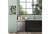 Lavavajillas libre instalación LG DF355FP.APZQEES, 60 cm, Inox antihuellas